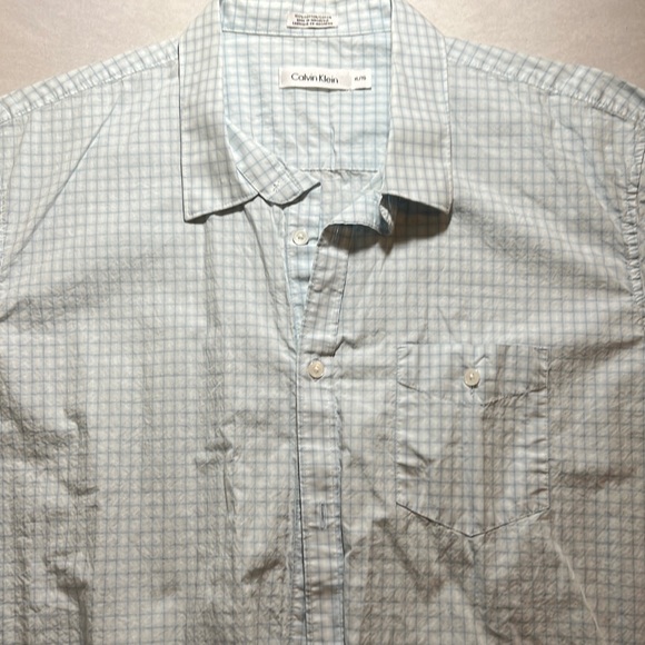 XL Calvin Klein white Button Down Casual Shirt - Picture 1 of 3